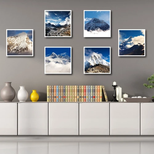 Khung ảnh dán tường núi non hùng vĩ