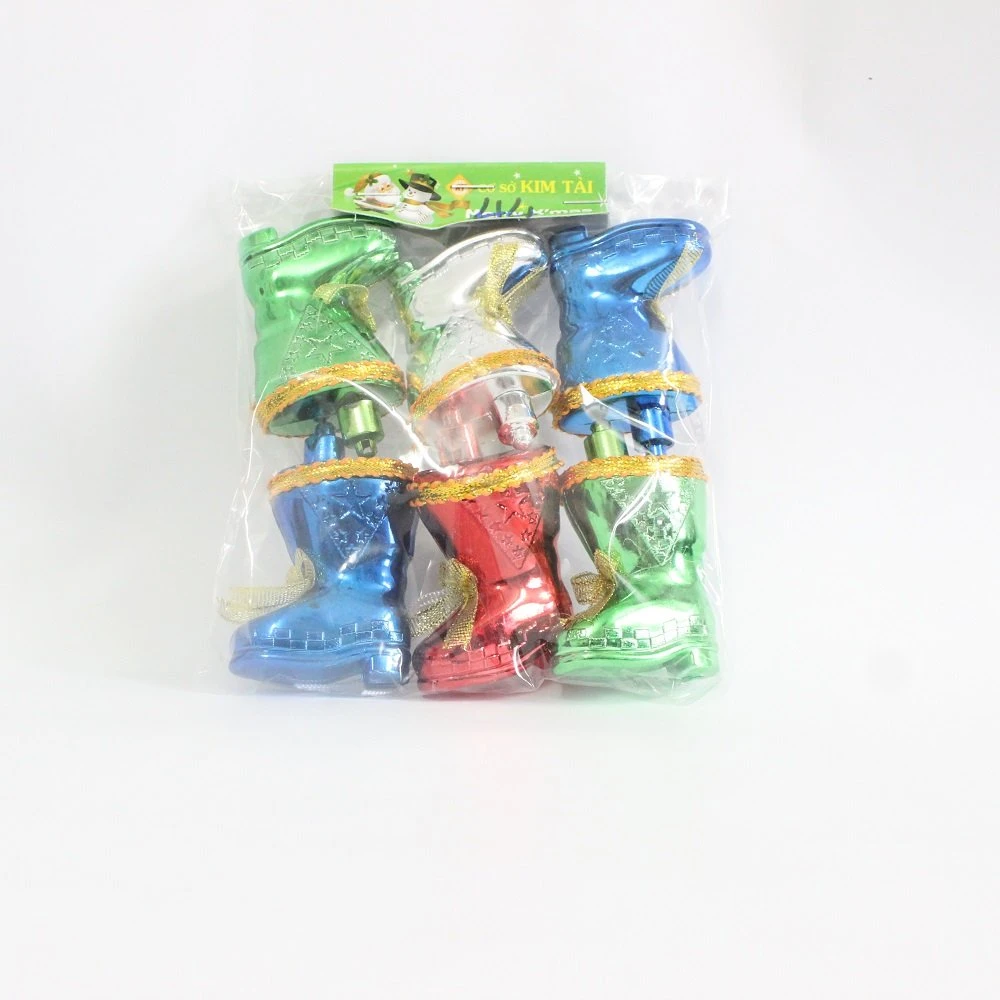 Đồ trang trí noel giày treo trang trí