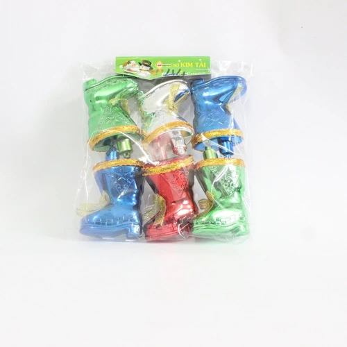 Đồ trang trí noel giày treo trang trí