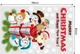 Decal trang trí ông già noel và những người bạn 3