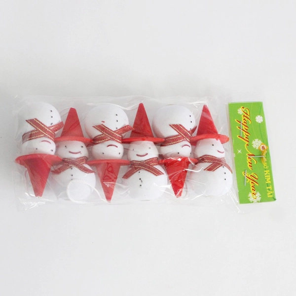 Đồ trang trí noel bộ 6 người tuyết treo