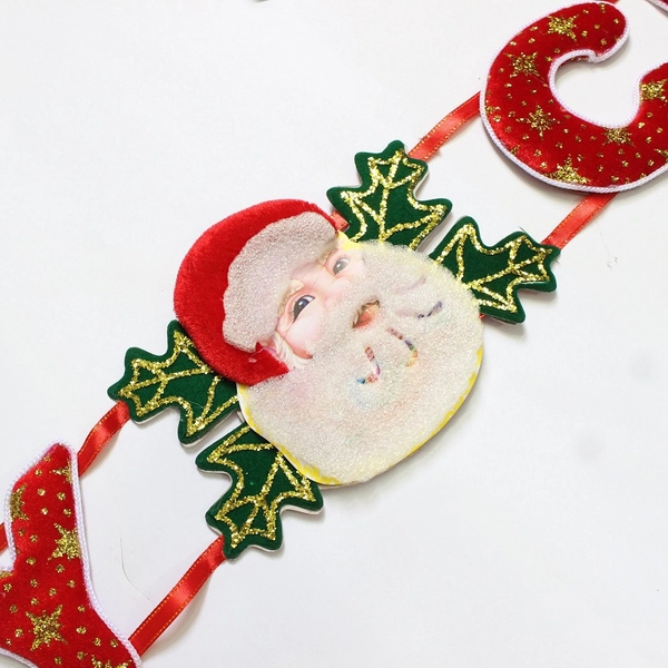 Đồ trang trí noel dây chữ treo merry christmas