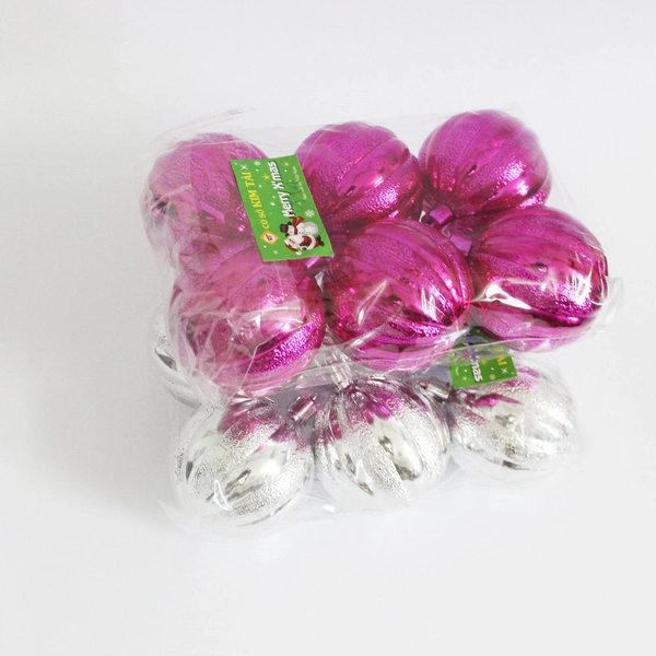 Đồ trang trí noel set 6 quả châu múi