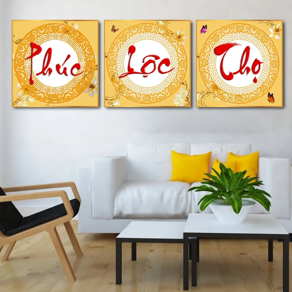 Tranh treo tường phúc lộc thọ
