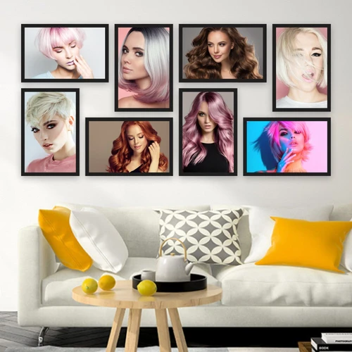 Bộ khung ảnh 8 tấm vẻ đẹp phụ nữ