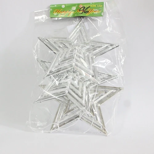 Đồ trang trí noel ngôi sao treo 2