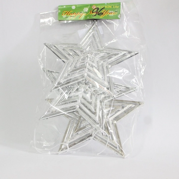 Ngôi sao trỗng to 2 (set 3 cái)