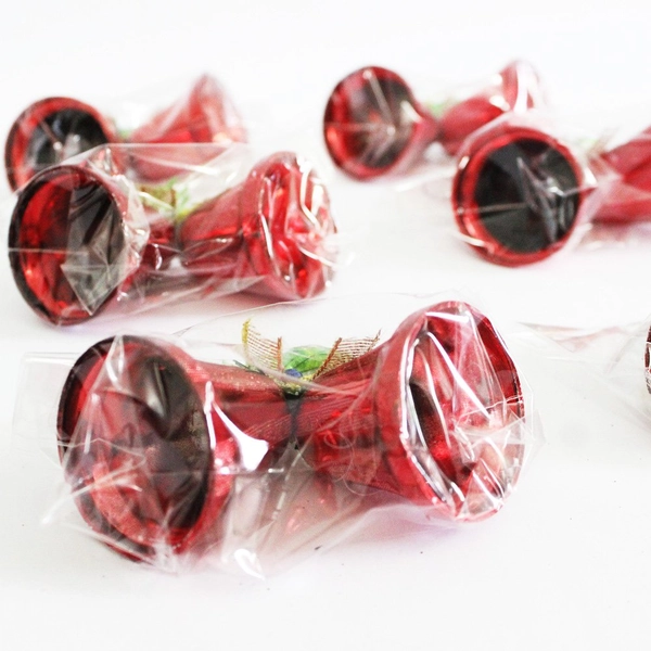 6 cặp chuông đôi 4cm treo trang trí noel