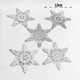 Đồ trang trí noel set 5 bông tuyết