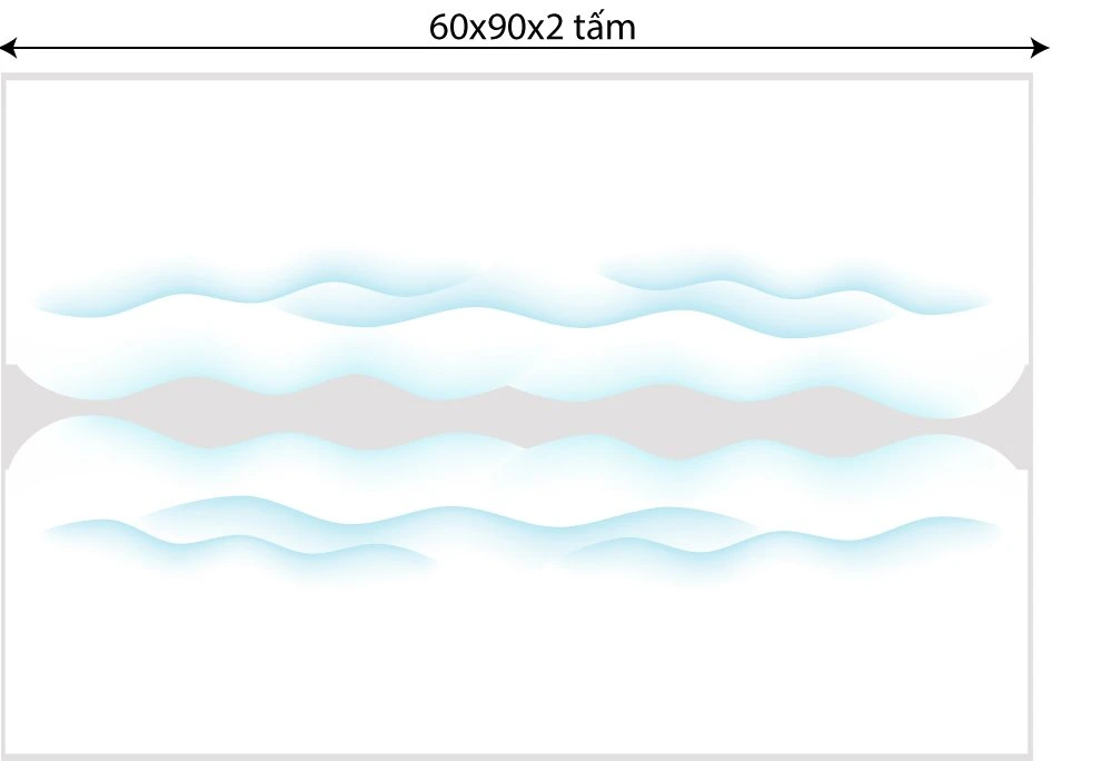 Decal trang trí combo ông già noel và cây thông xanh