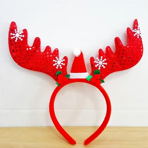 Bờm cài tóc - Băng đô cài tóc Noel