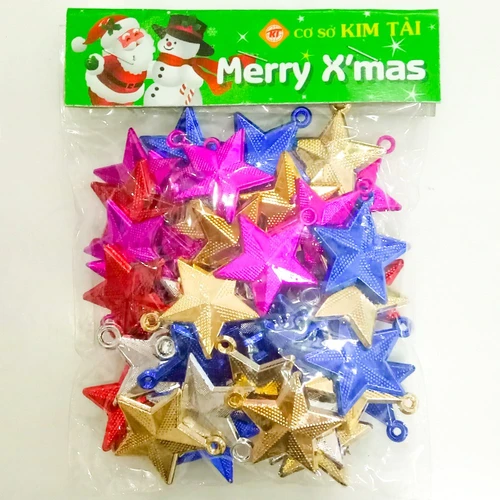 Đồ trang trí noel 50 ngôi sao nhí trang trí