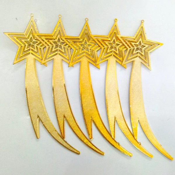 Đồ trang trí noel set 5 sao xẹt trang trí