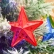 Đồ Trang Trí Noel Set 6 Ngôi Sao Treo Trang Trí