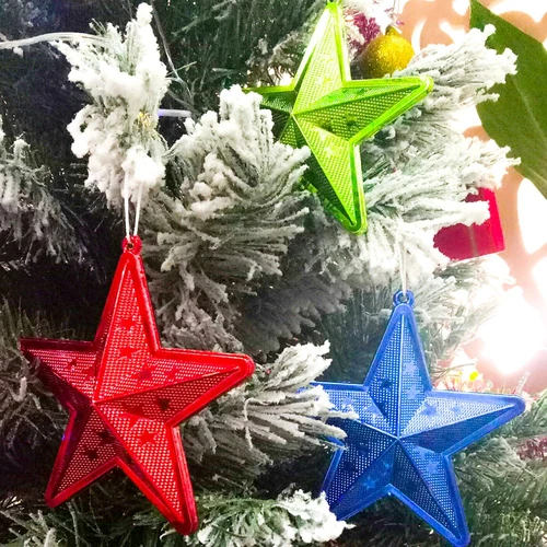 Đồ Trang Trí Noel Ngôi Sao Treo Trang Trí