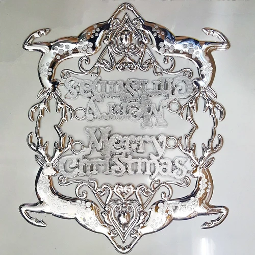 Đồ trang trí noel bảng treo merry christmas và nai