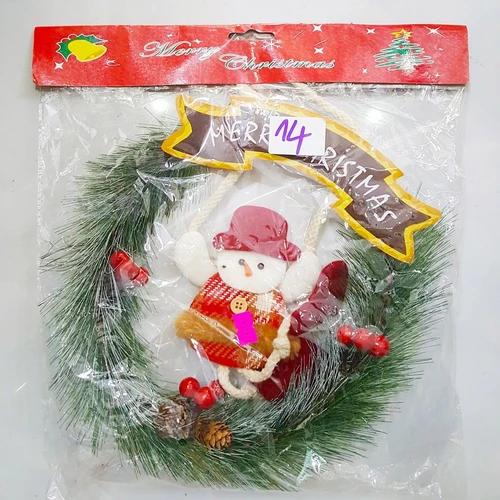 Đồ trang trí noel vòng nhỏ người tuyết