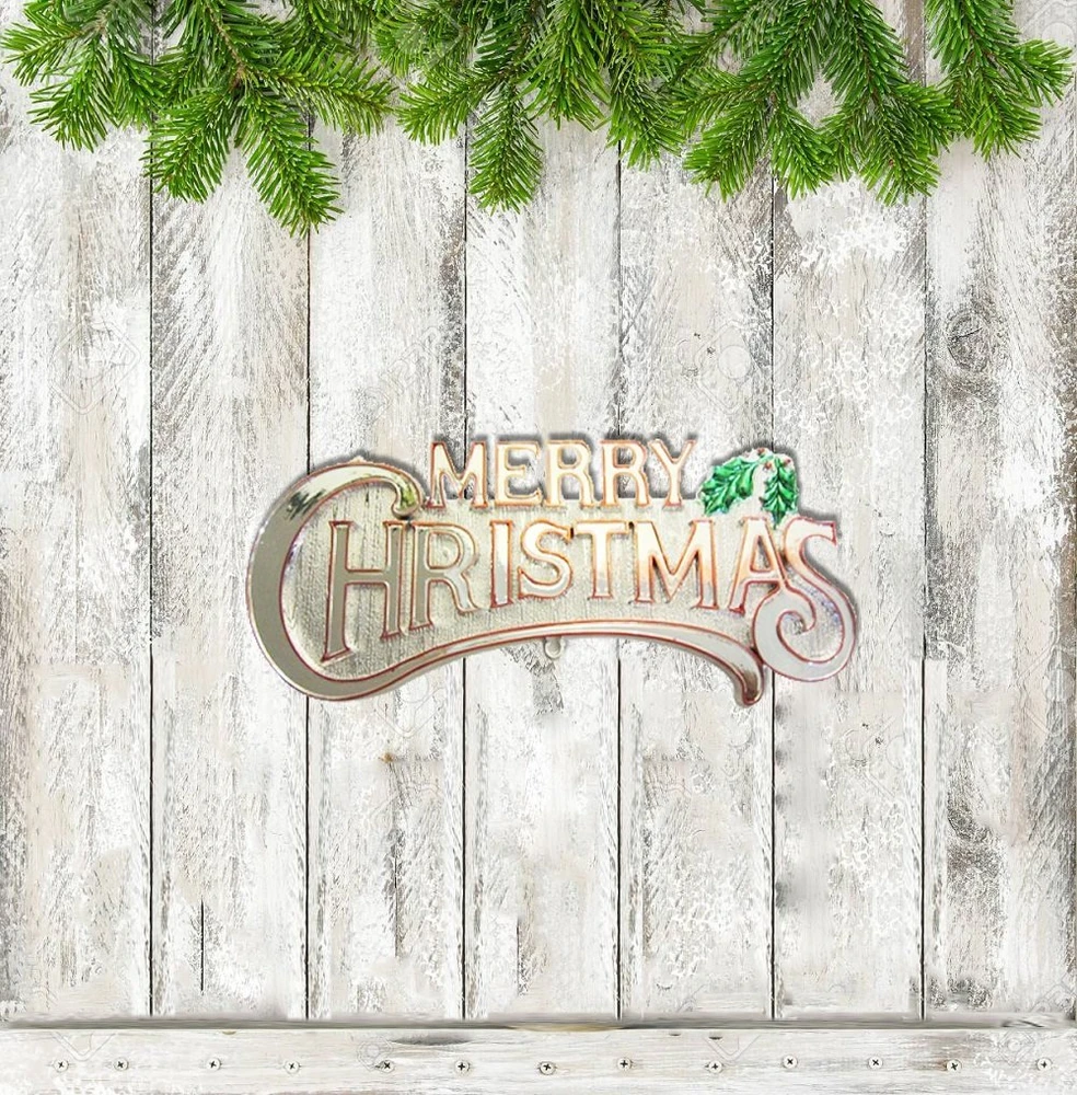 Đồ trang trí noel bảng treo merry christmas nhỏ
