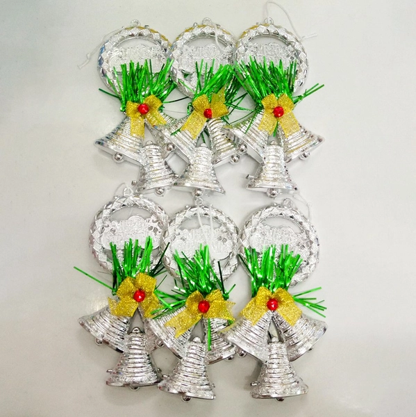 Bộ 2 cái chuông và merry christmas