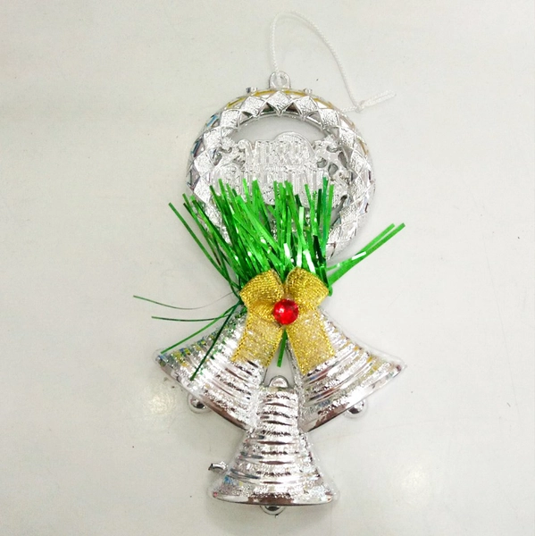 Bộ 2 cái chuông và merry christmas