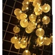 Đèn led bi trang trí noel cao cấp 10m màu vàng