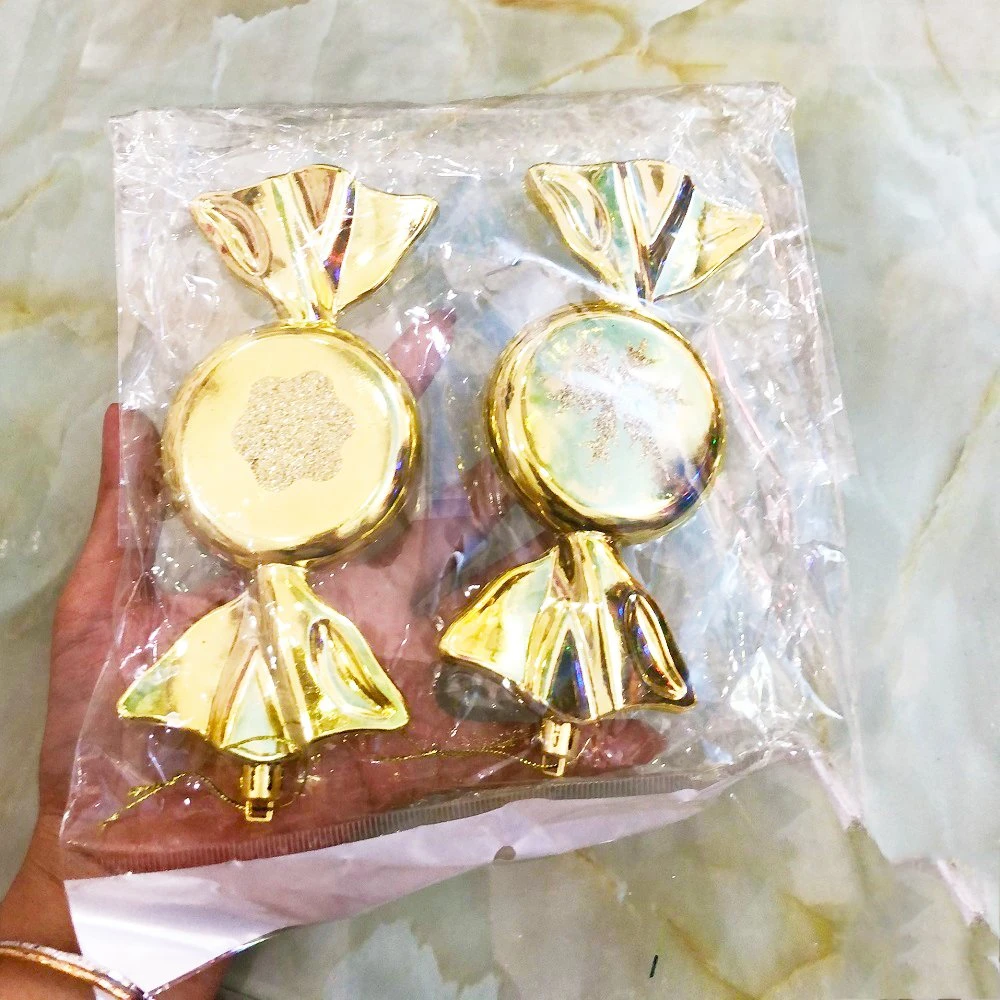 Đồ trang trí noel kẹo vàng