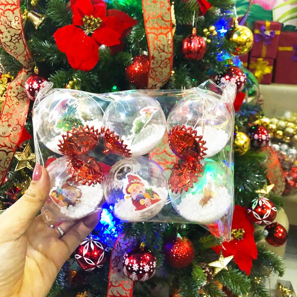 Đồ trang trí noel quả cầu tuyết