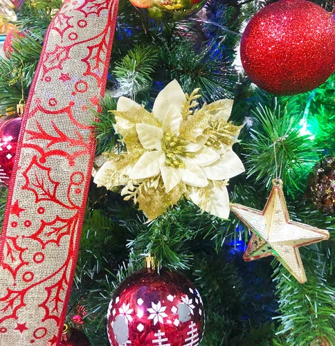 Đồ trang trí noel hoa trạng nguyên mini