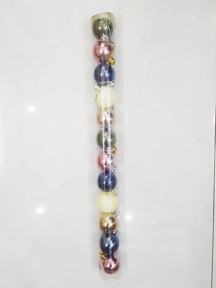 Hộp châu dài nhiều màu trang trí noel