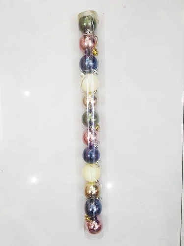 Hộp châu dài nhiều màu trang trí noel