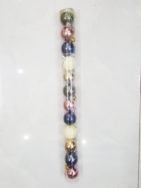 Hộp châu dài nhiều màu trang trí noel