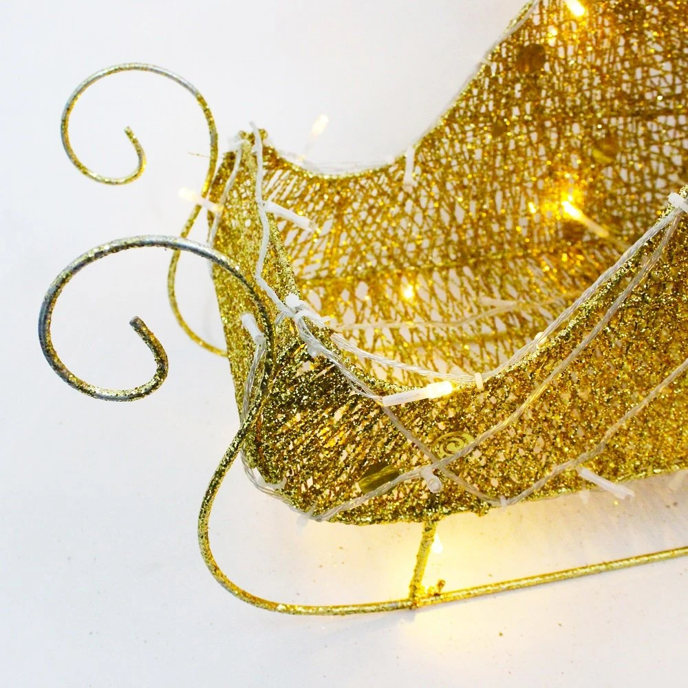 Xe kéo đèn nháy trang trí noel