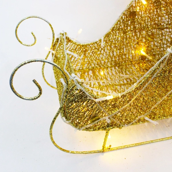 Xe kéo đèn nháy trang trí noel