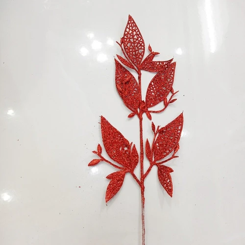 Lá phủ kim tuyến trang trí