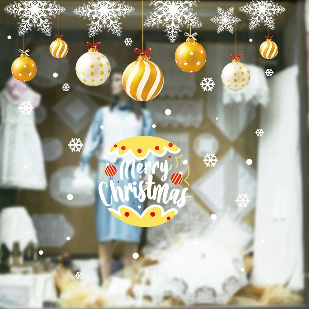 Decal dán tường MerryChristmas 2021 Xmas