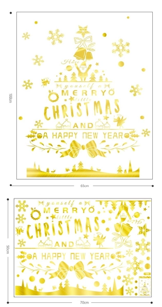 Decal trang trí Merry little Christmas