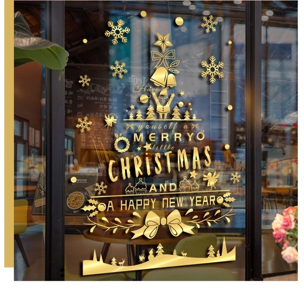 Decal trang trí Merry little Christmas