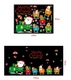 Decal trang trí noel xe lửa giáng sinh