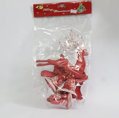 Tuần lộc treo kèm chuông trang trí noel