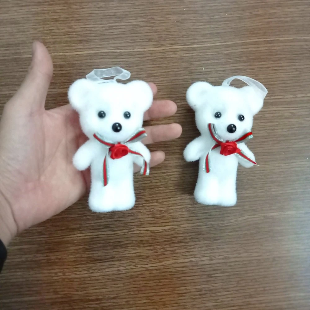 Cặp đôi gấu trắng treo trang trí noel