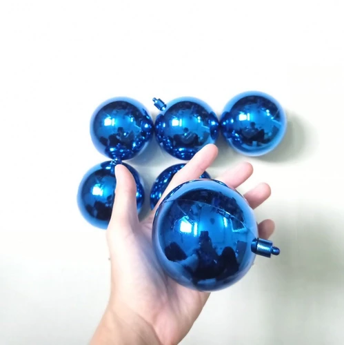 Combo 6 quả châu xanh trang trí noel