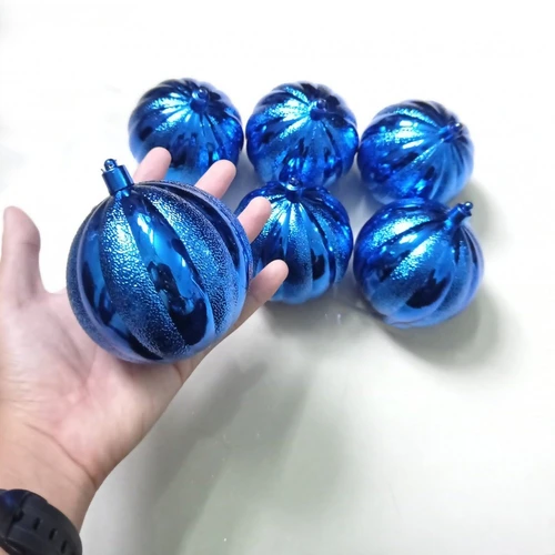 Combo 6 quả châu xanh trang trí noel