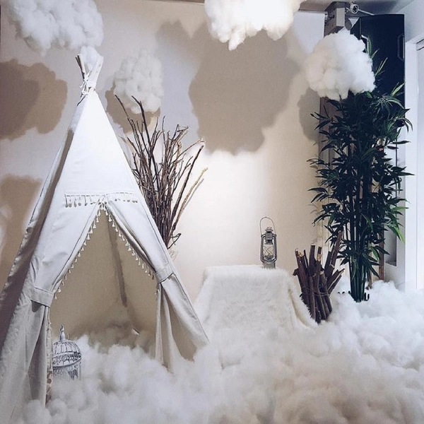 Bông gòn trang trí noel (1kg)