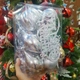 Hộp châu bạc nhiều phụ kiện trang trí noel