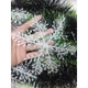 15 bông tuyết kim tuyến size 11cm trang trí noel (1 bịch 3 bông)