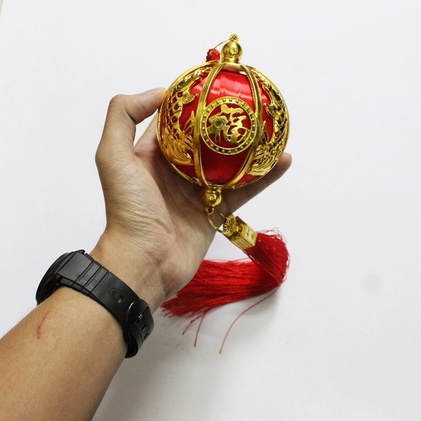 Đèn lồng đỏ cá chép vàng trang trí tết
