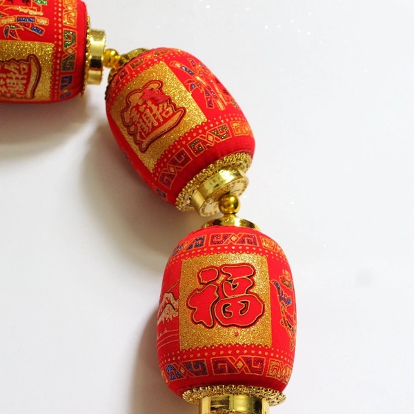 Đèn lồng đỏ chữ nhật trang trí tết