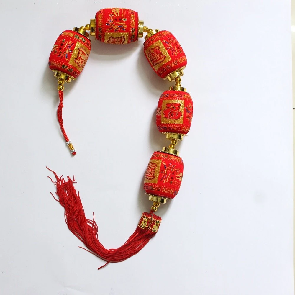 Đèn lồng đỏ chữ nhật trang trí tết