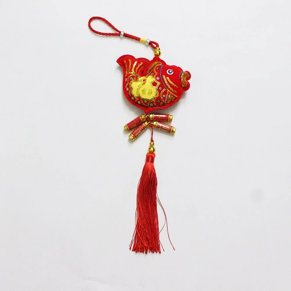 Lộc treo hình cá chép trang trí tết