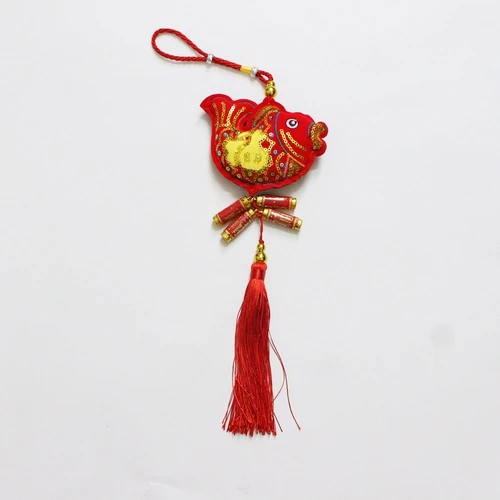 Lộc treo hình cá chép trang trí tết